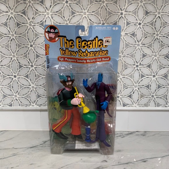 The Beatles Yellow Submarine Sgt. Pepper Series 2 Ringo w/ Apple Bonker 2000 - Picture 1 of 8